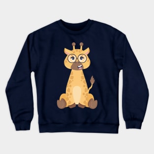 Cute Giraffe Gifts for Giraffe Lovers Crewneck Sweatshirt